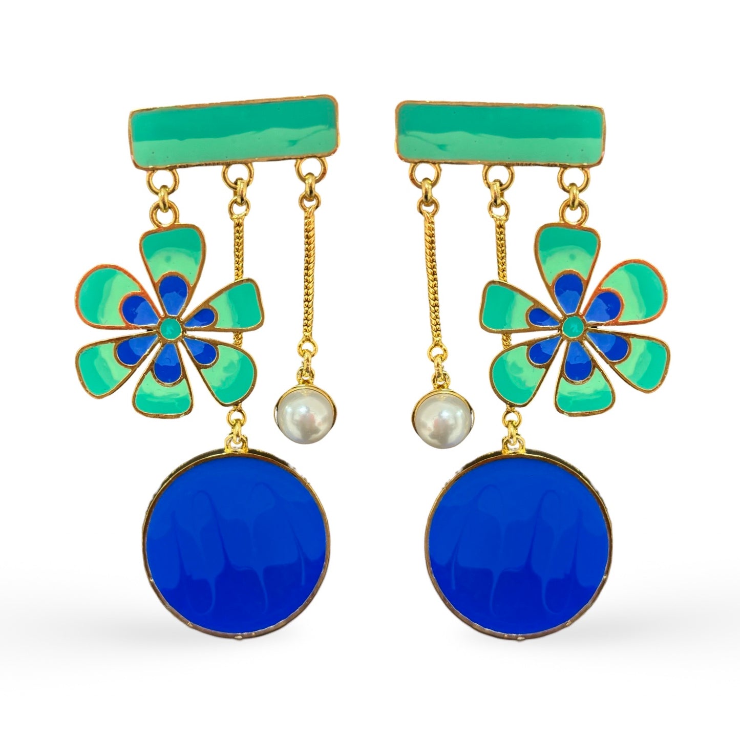 The secret garden earrings