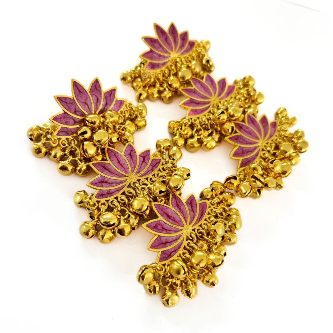 Lotus Ghunghroo Danglers