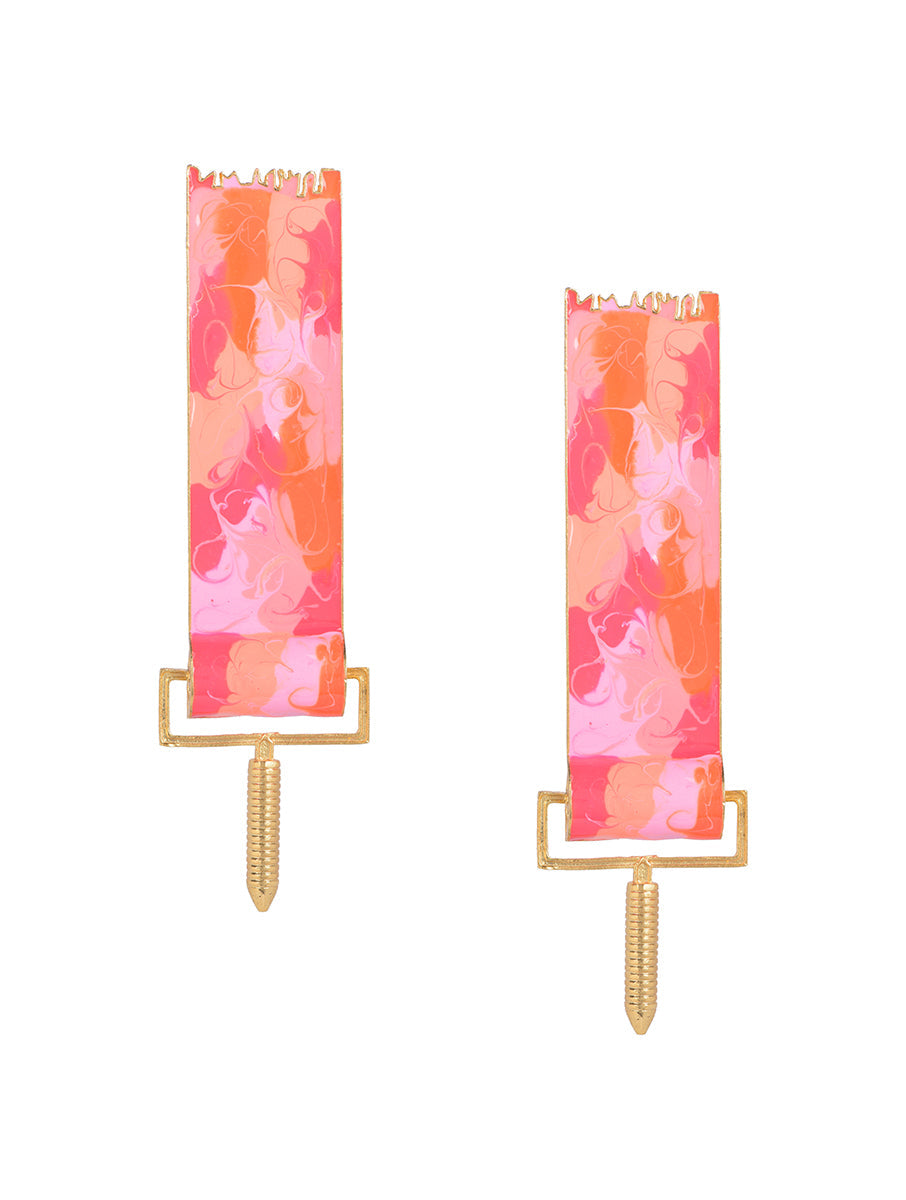Paint Roller Earrings