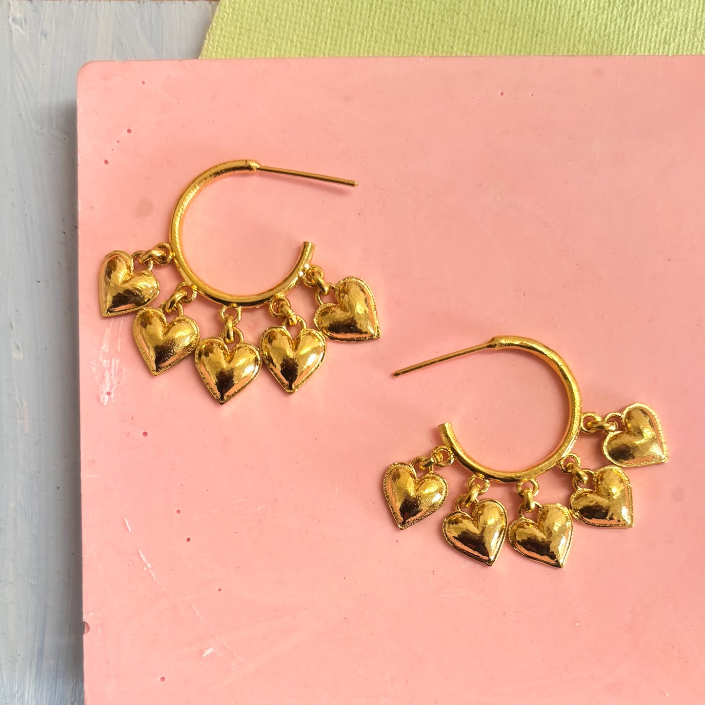 Mini Heart Hoops