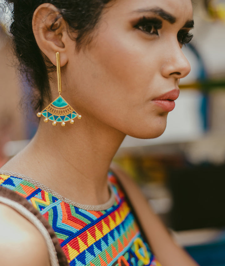 Madhubani Earrings