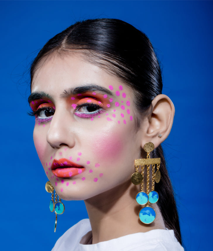 Colour Carnival Danglers Earrings