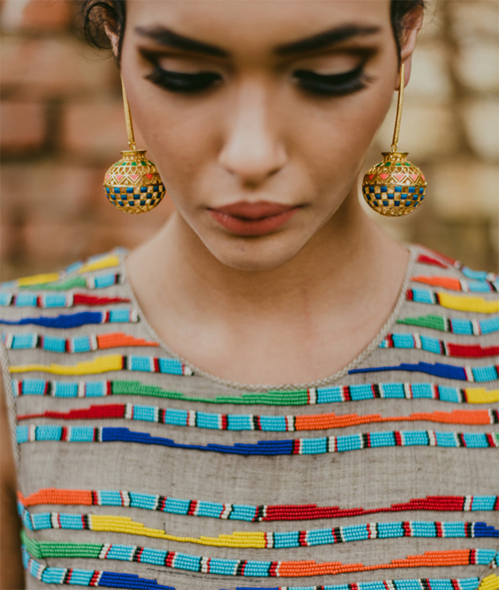 Matka Earrings