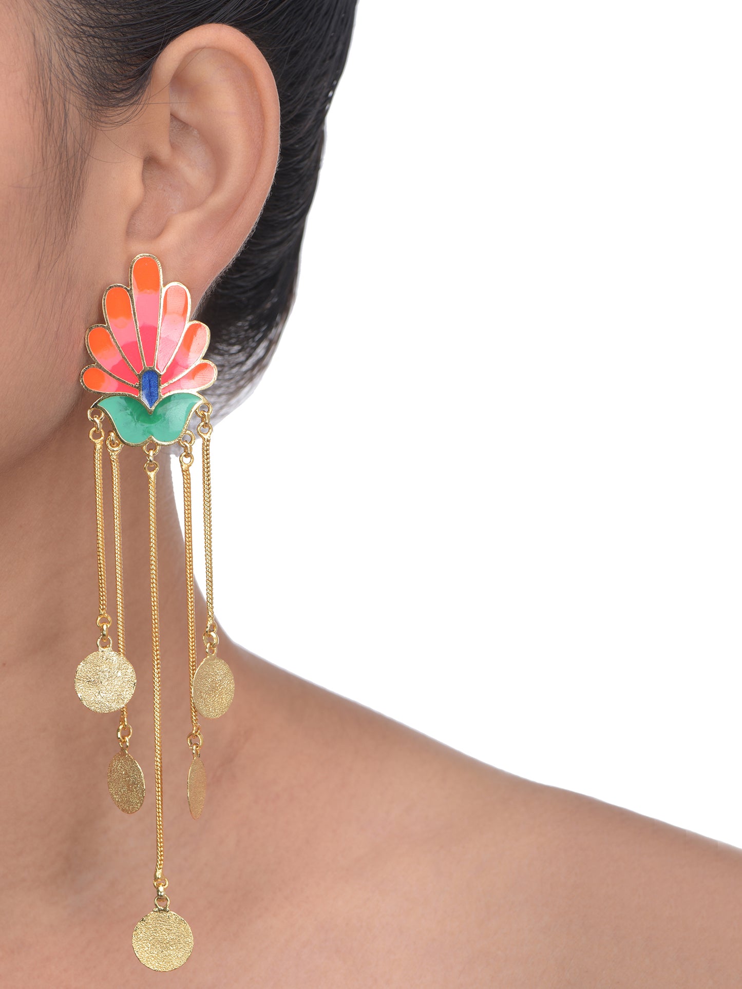 Royal bloom earrings