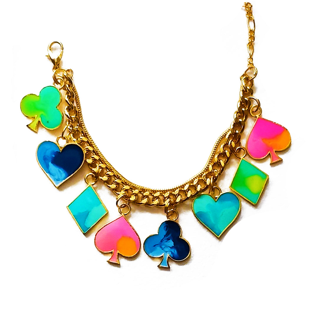 Game of cards bracelet