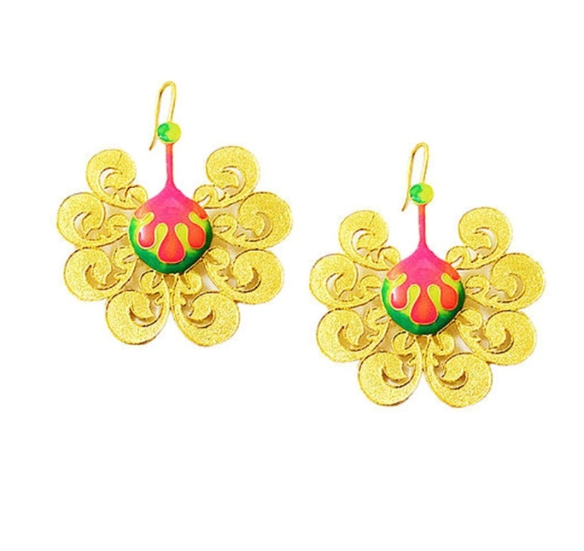Baroque earrings