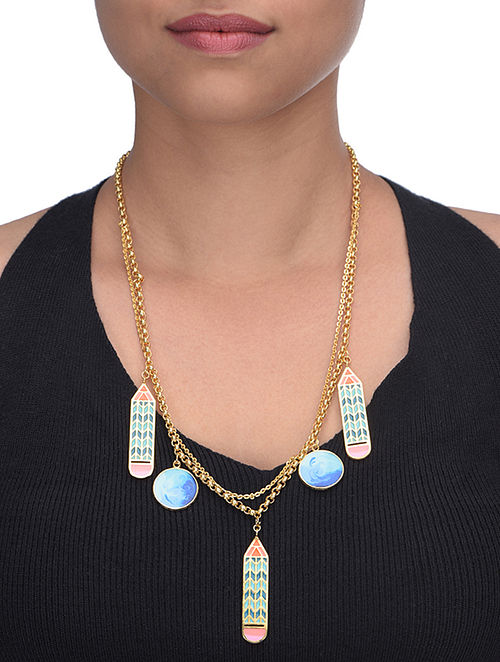 Pencil daydream necklace