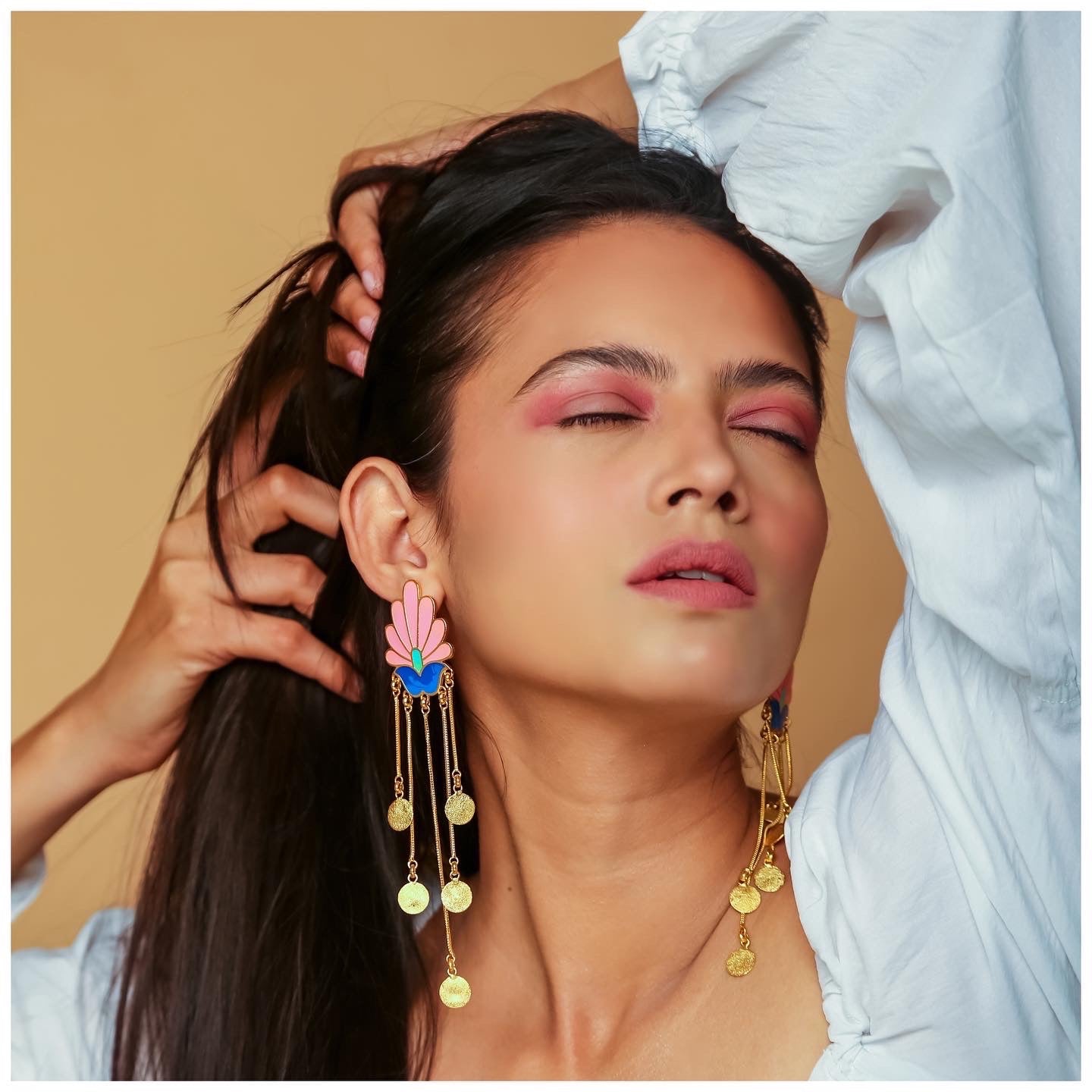 Royal bloom earrings