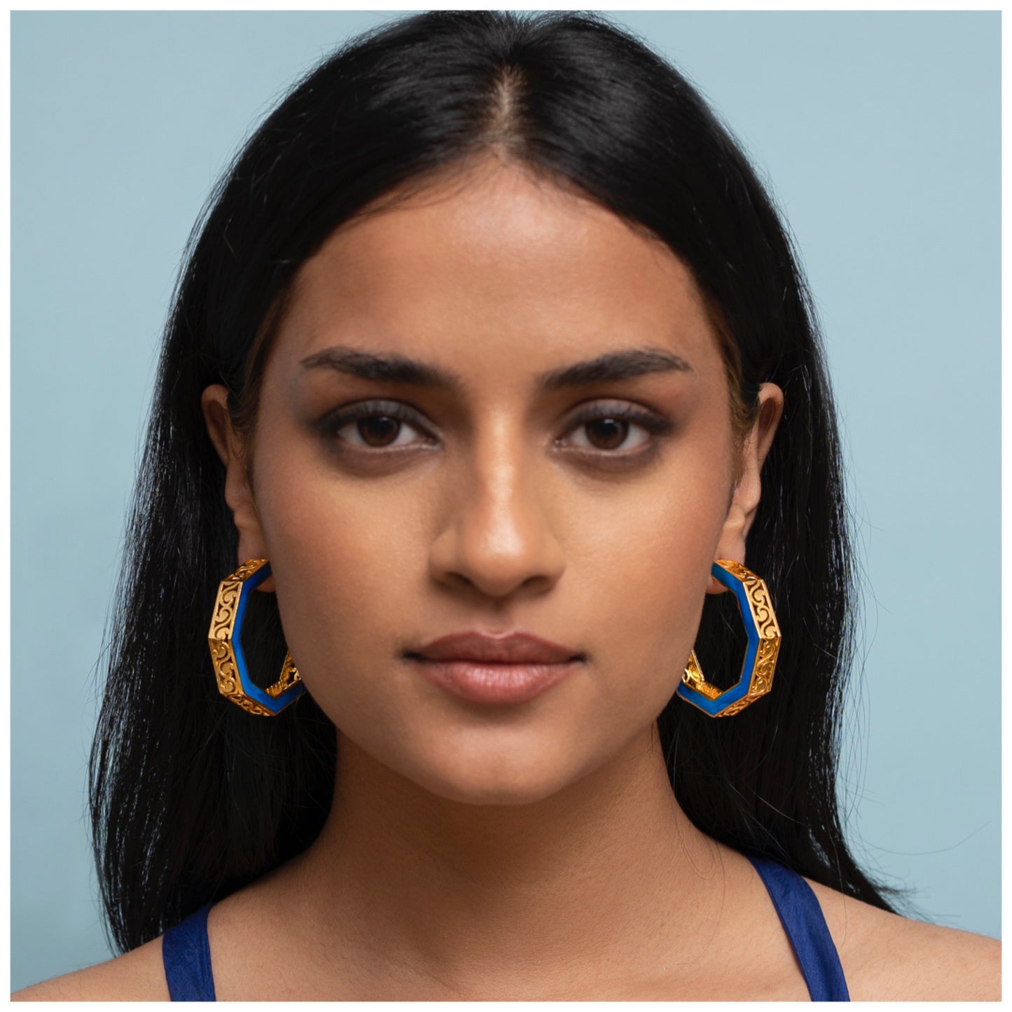 Octave Jali hoops- Medium