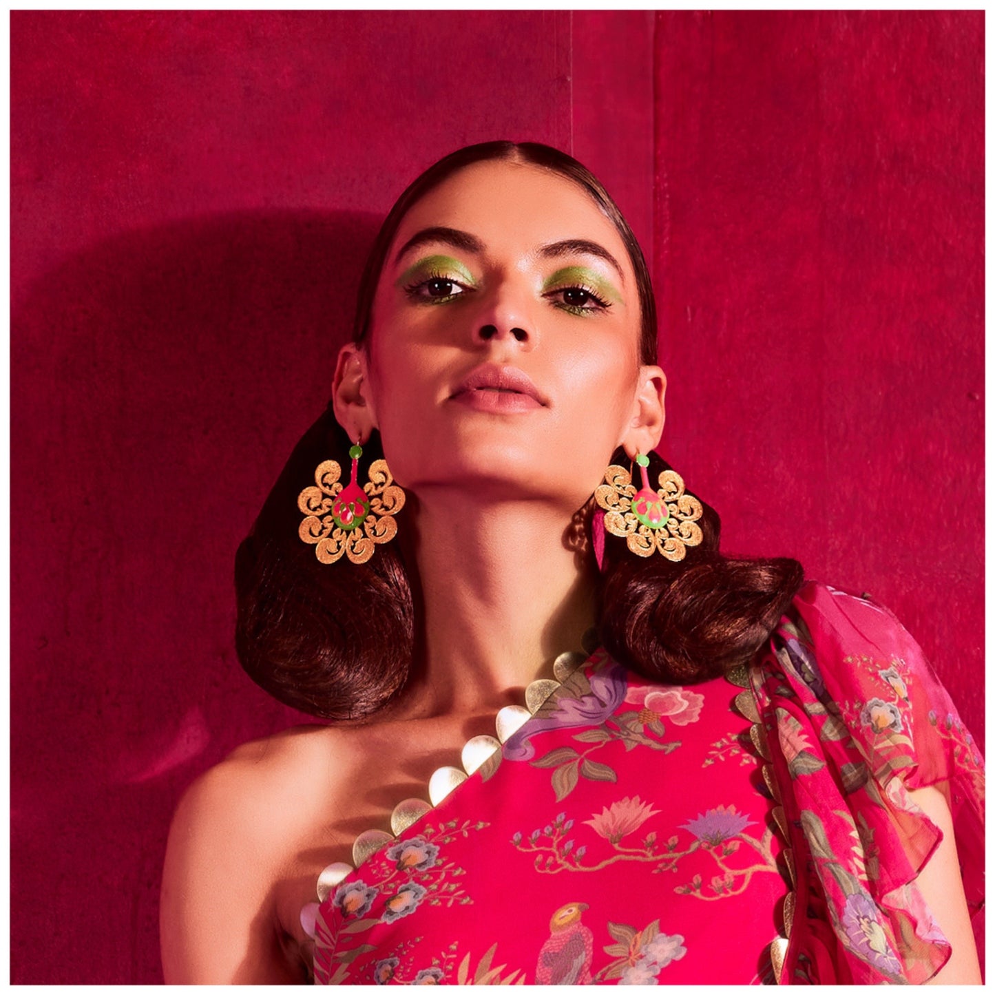 Baroque earrings