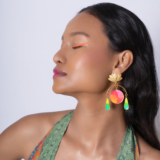 Lotus dream earrings
