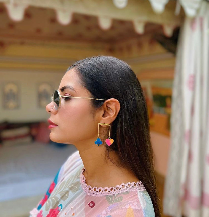 Game of Cards earrings