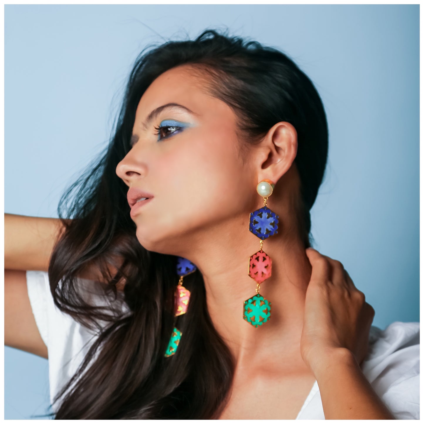 Pearl Arabesque Earrings