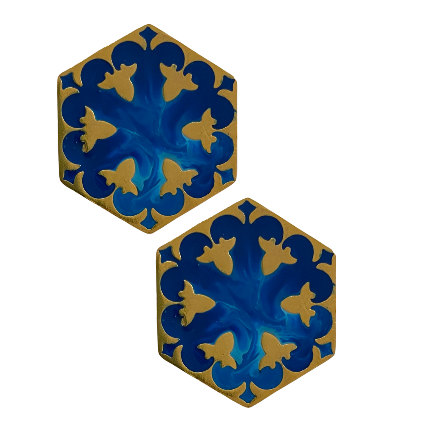 Arabesque studs