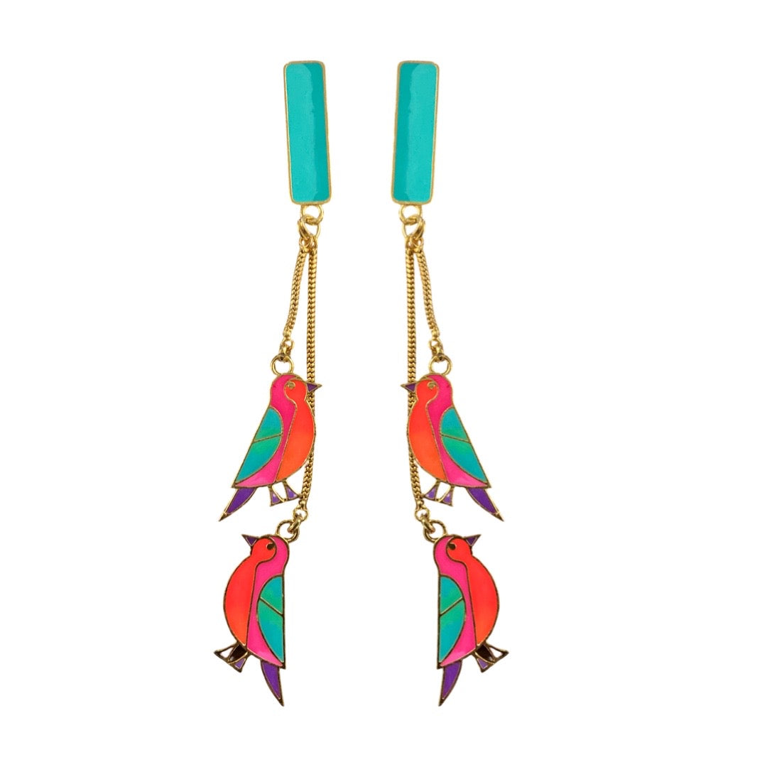 Birdsong earrings