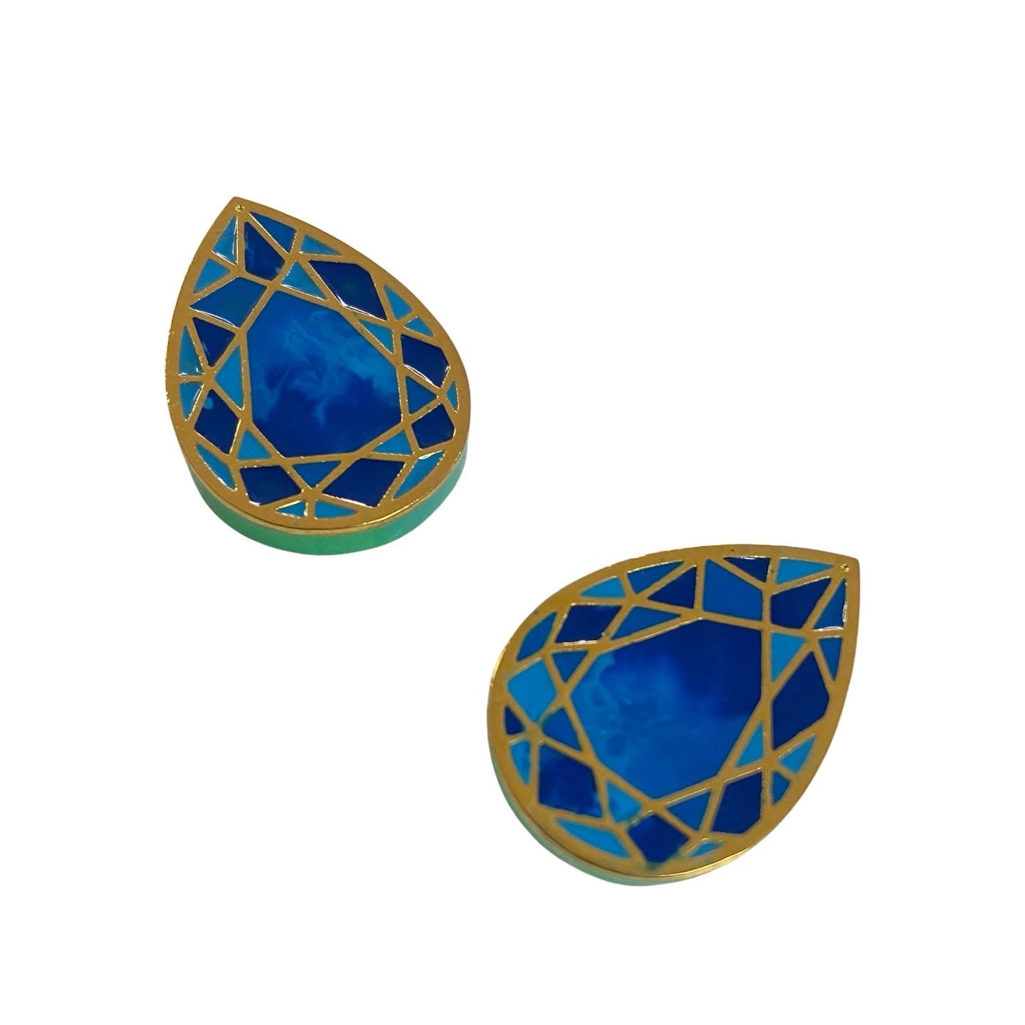 Gemstone studs
