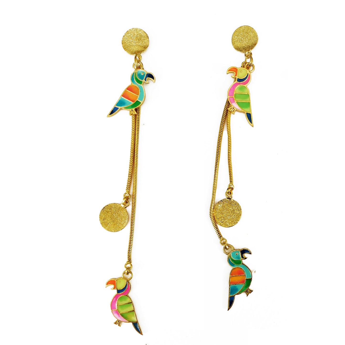 Baby bird earrings