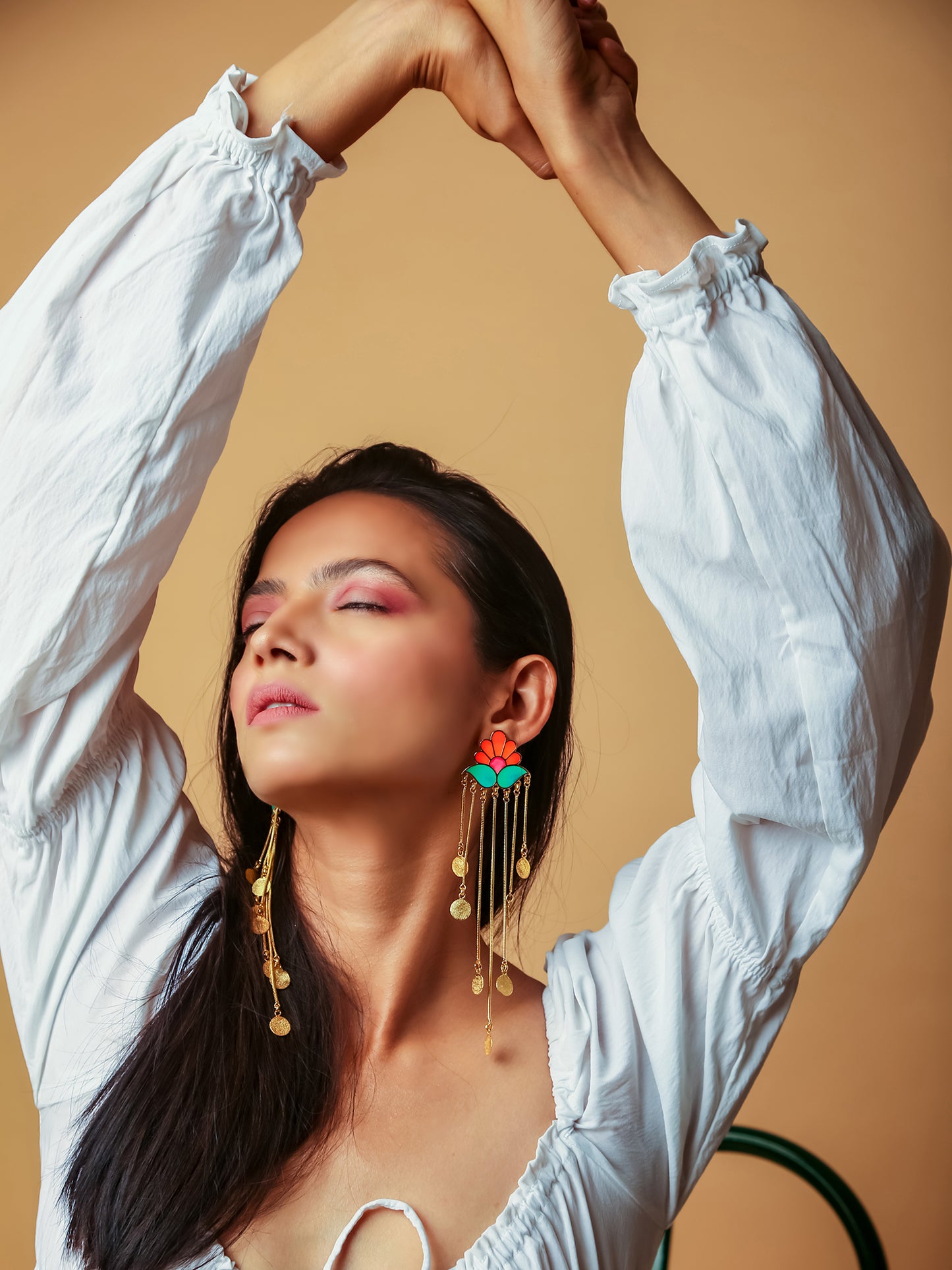 Paradise falls earrings