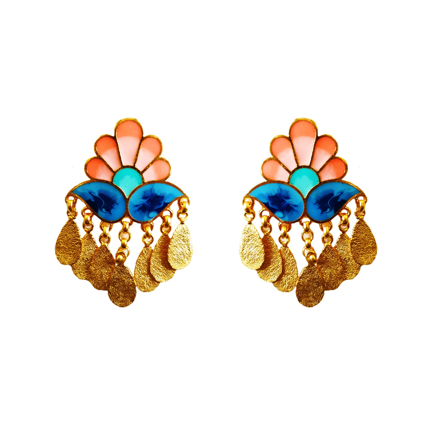 Paisley earrings