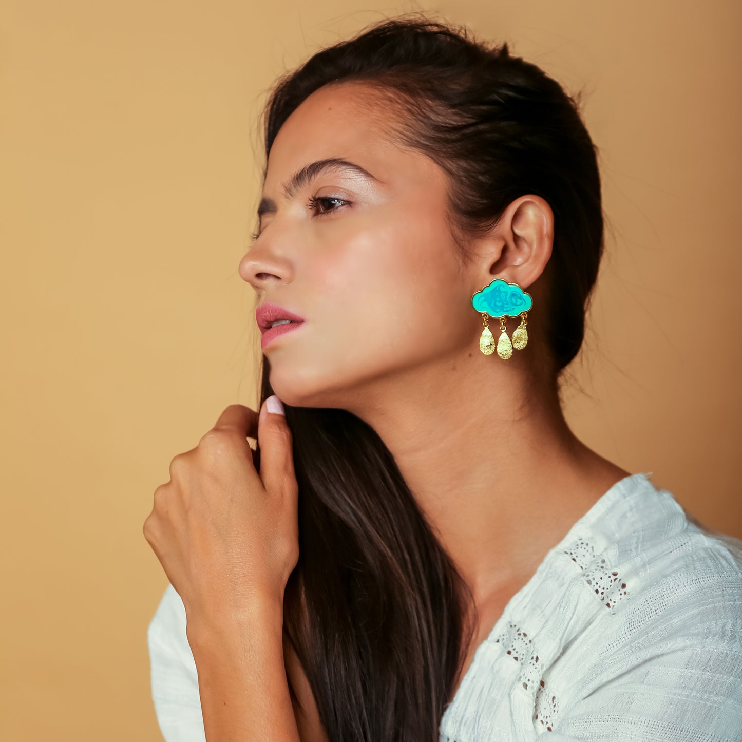 Rain Cloud Earrings
