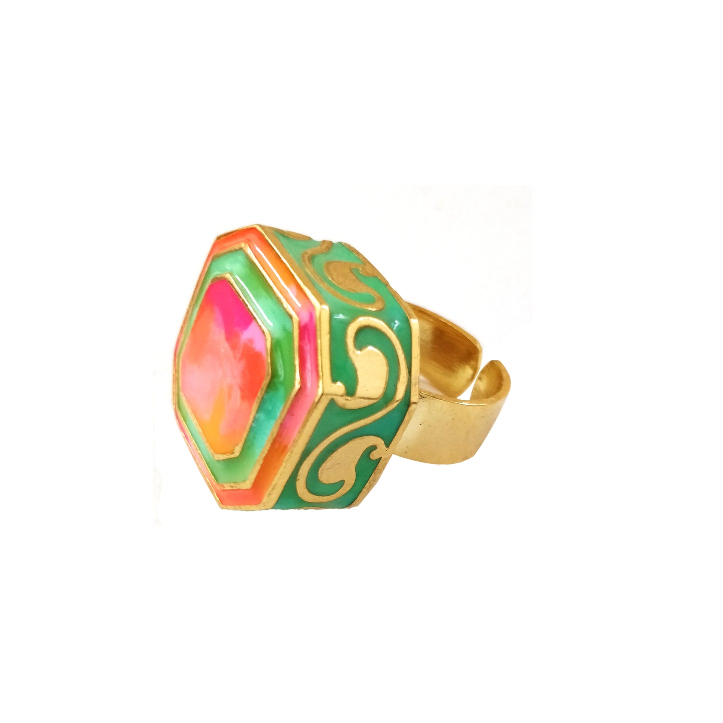 Grand arabesque ring