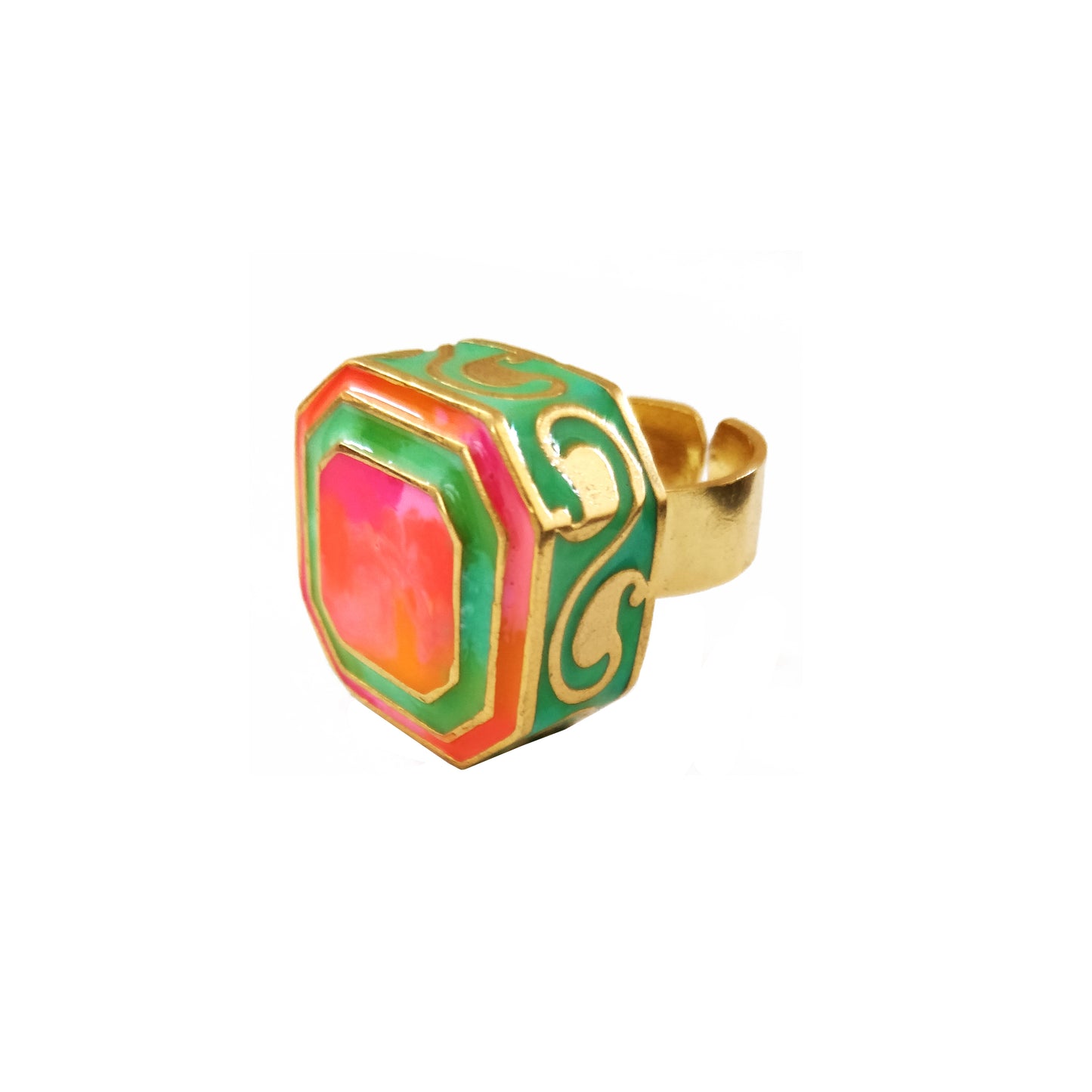 Grand arabesque ring
