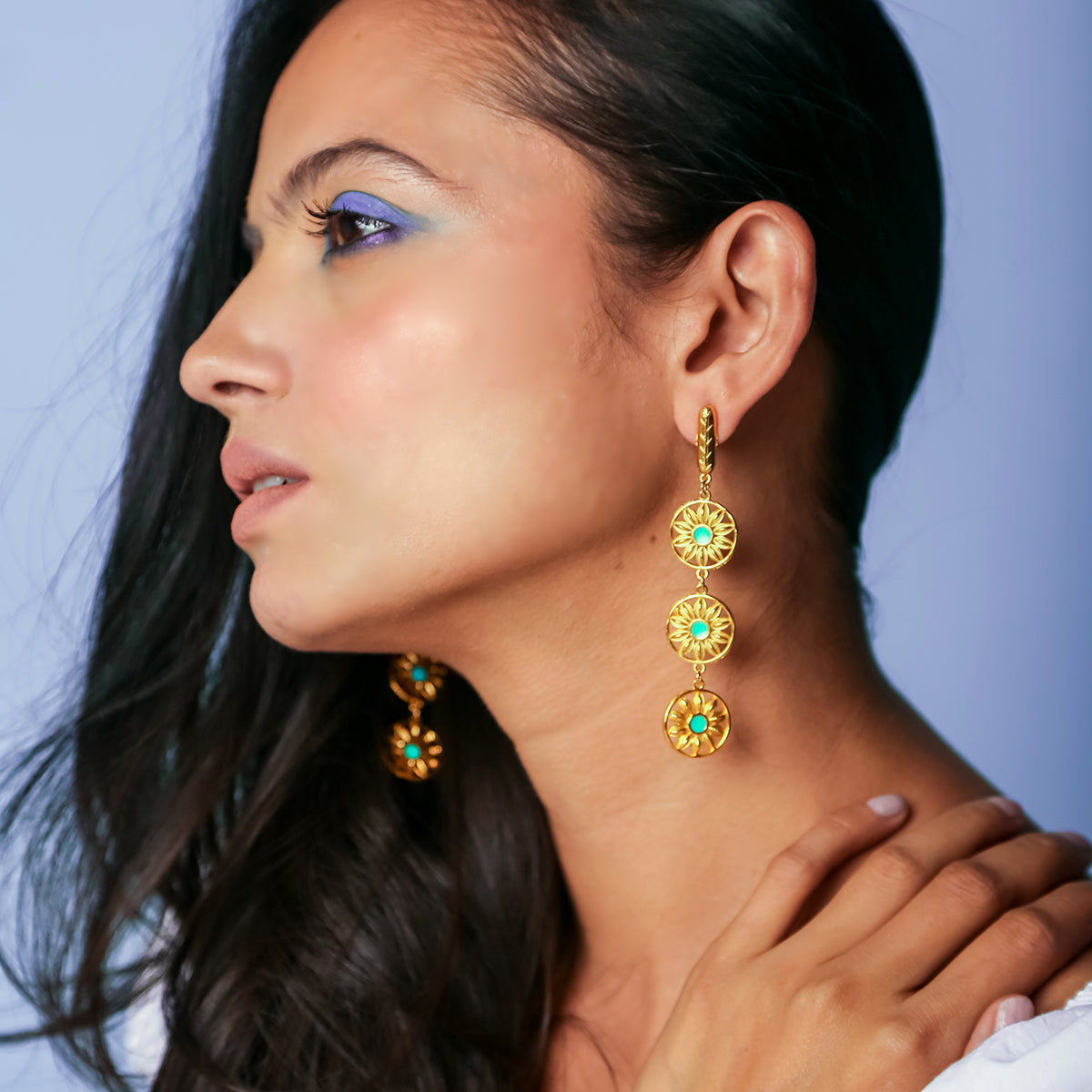 Sunbloom earrings
