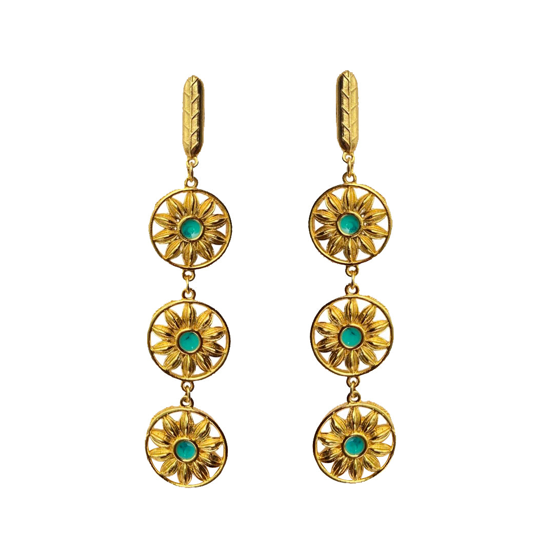 Sunbloom earrings