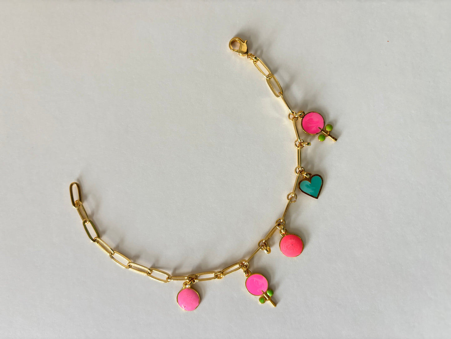 Little trees charm bracelet