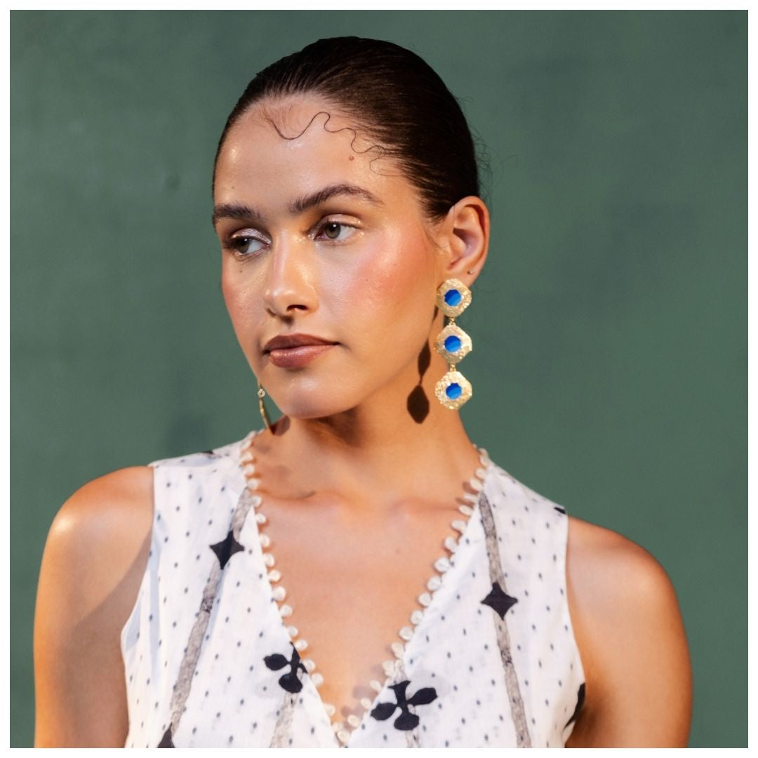 Harmonie 3 Tier Earrings