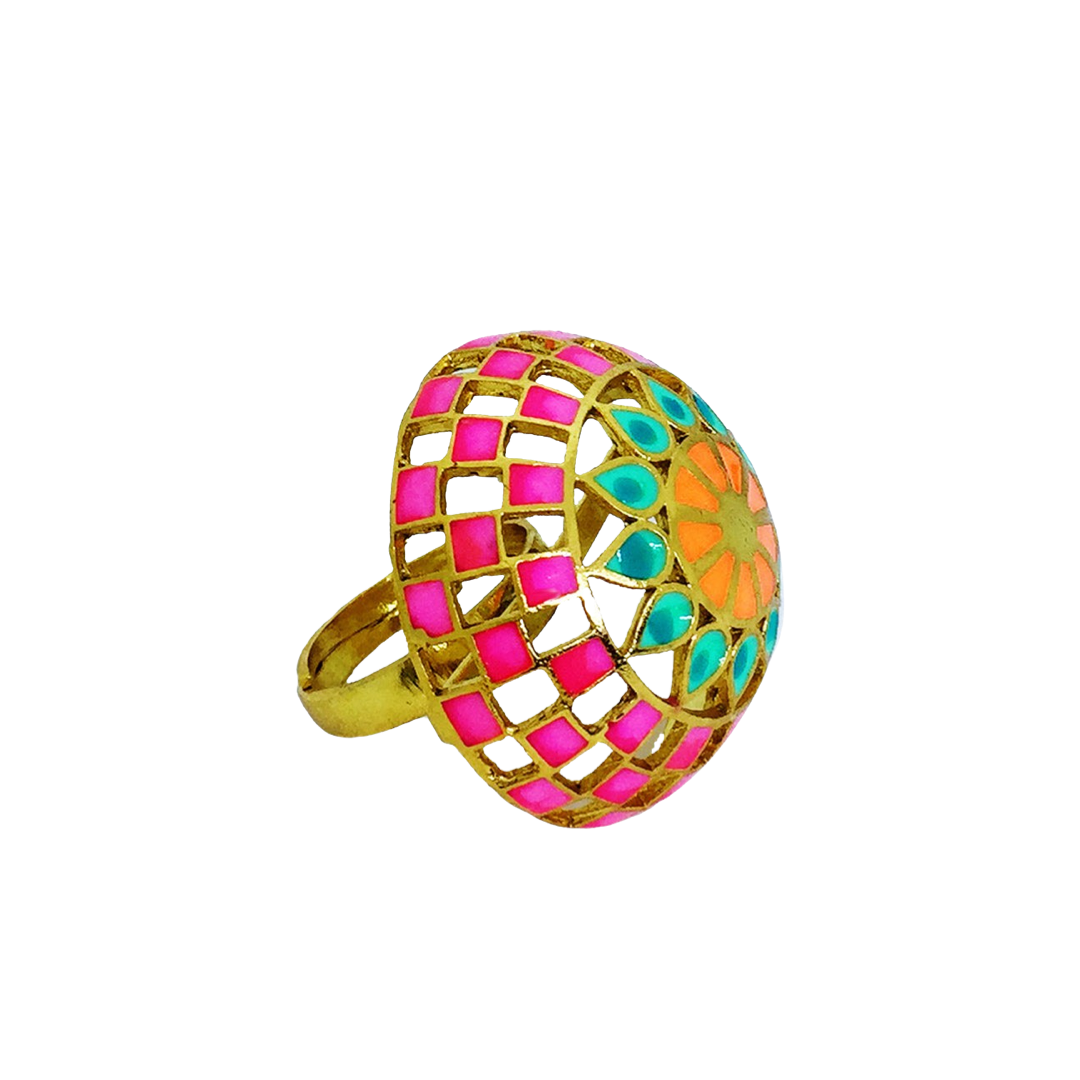 Jali Dome Ring