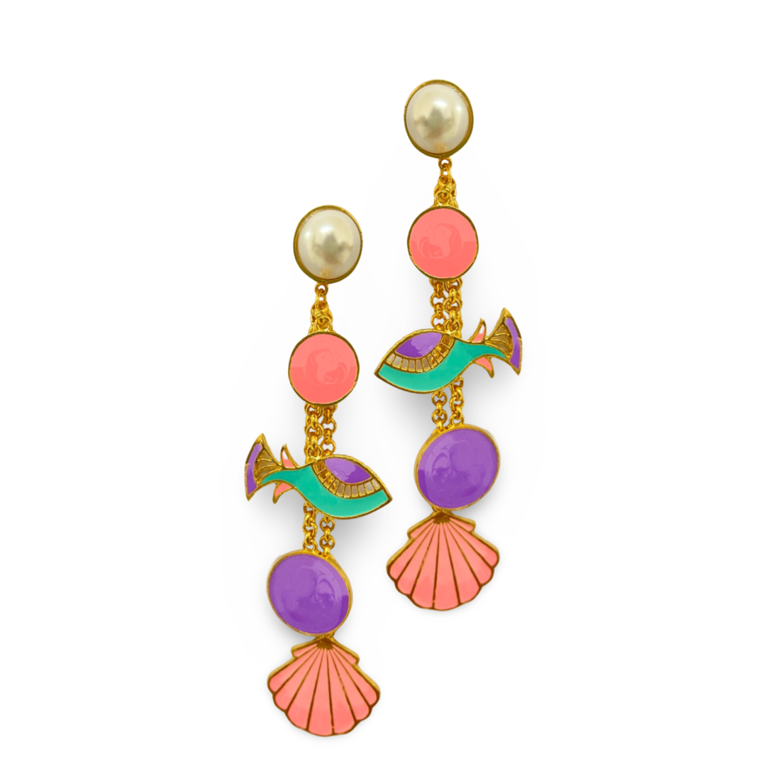 Oceans Love Earrings – Aditi Bhatt accessories and more