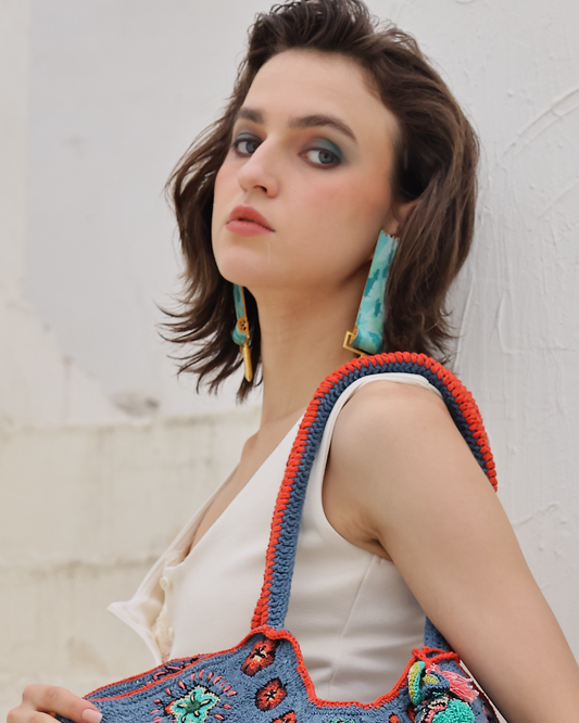 Paint Roller Earrings