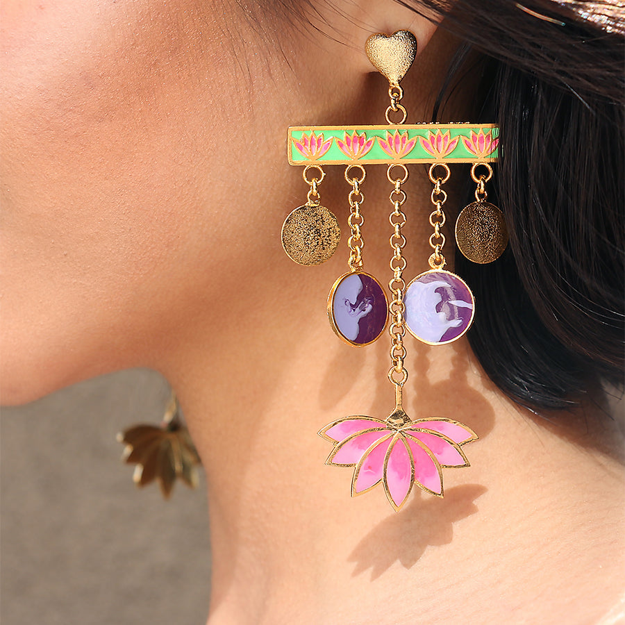 Lotus Love Earrings