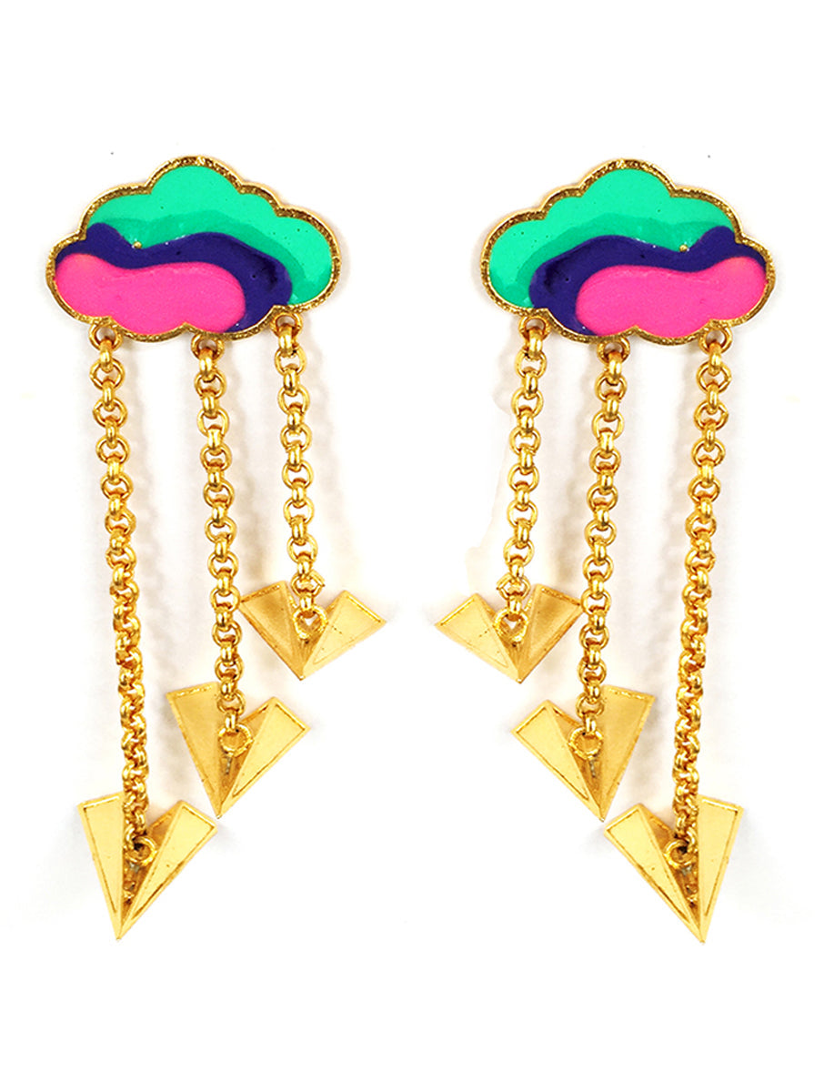 Paper Plane Earrings
