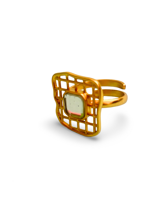 Saguaro Mirror Ring