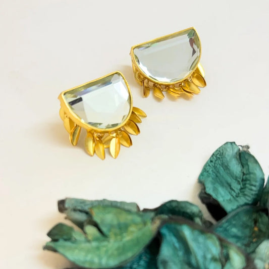 Maha Mirror Studs