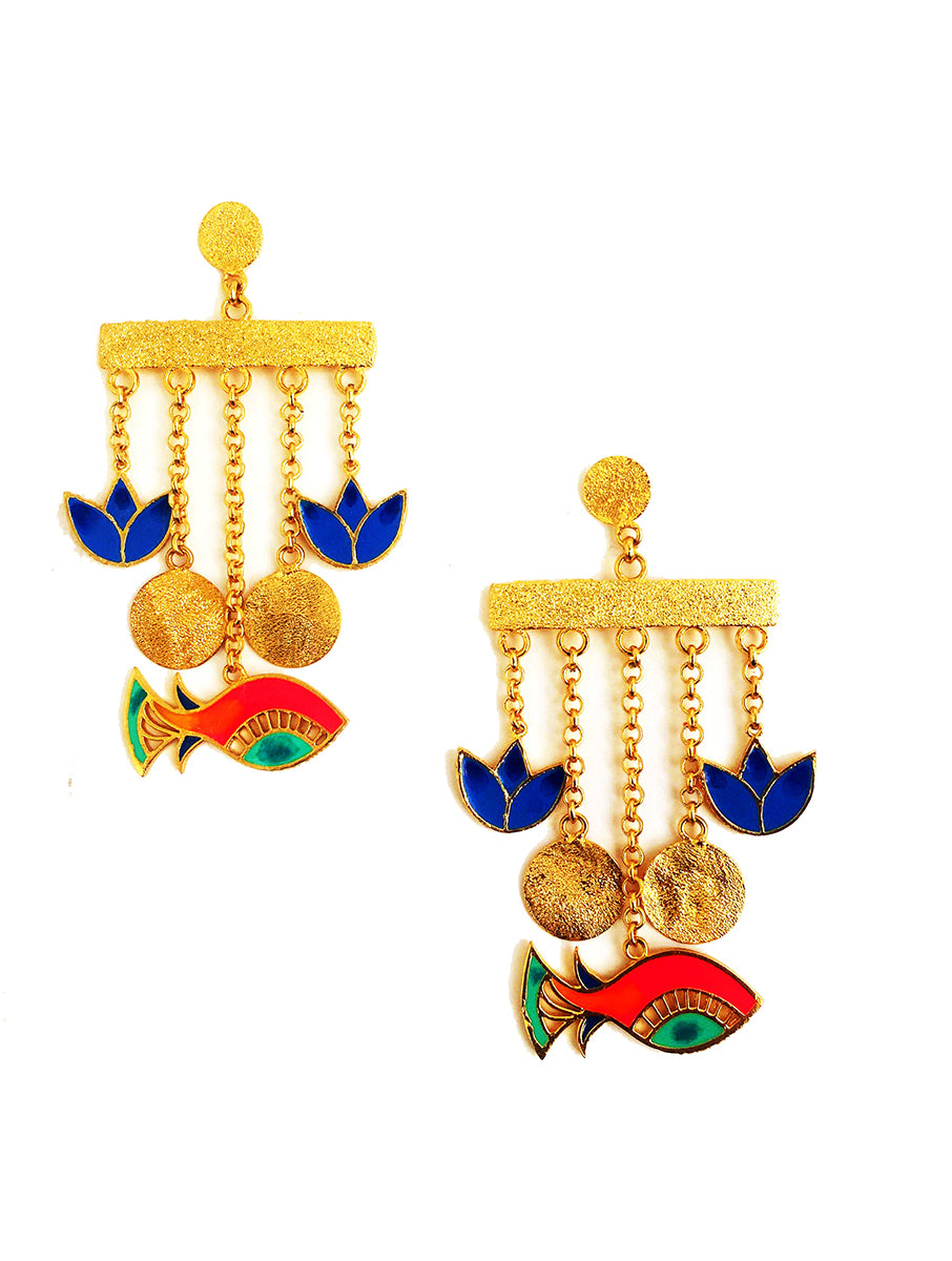 Glamorous Fish Earrings