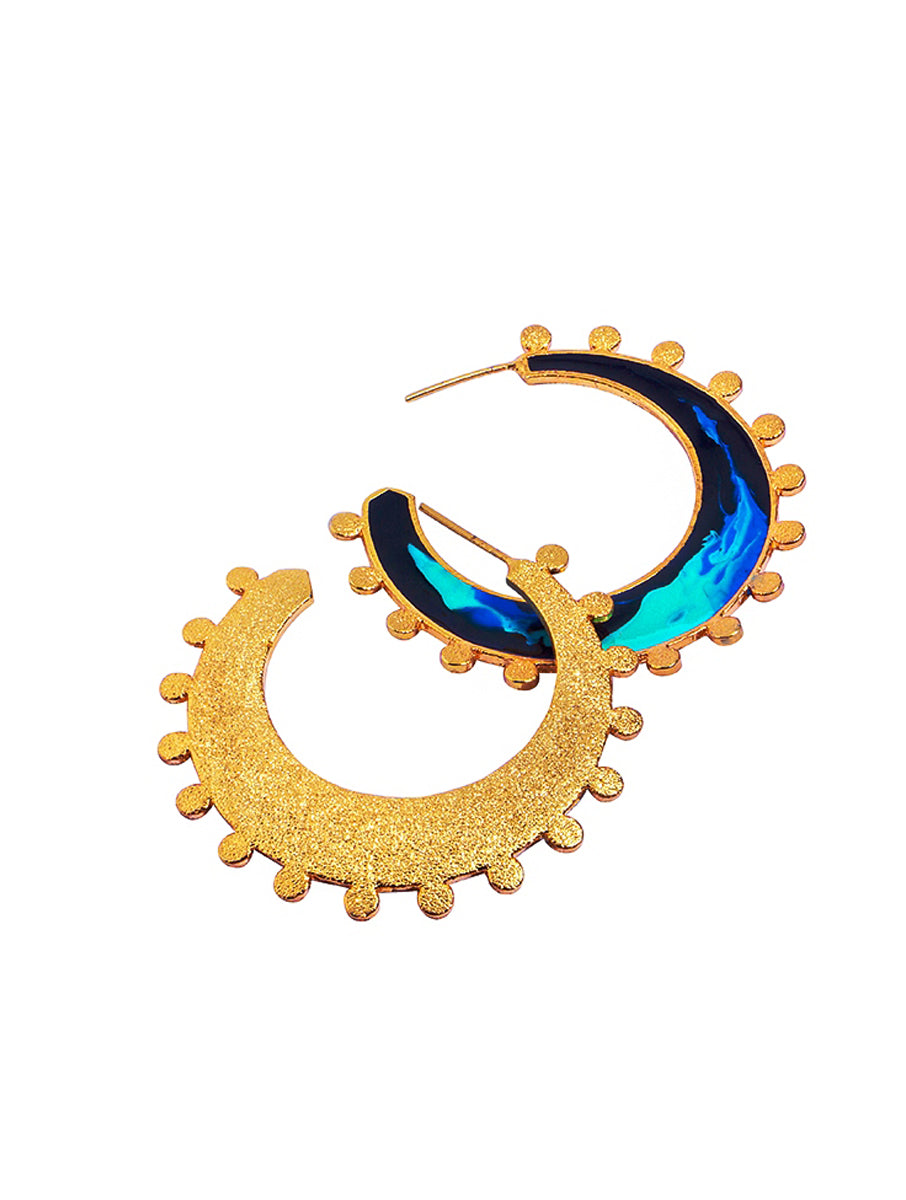 Tribal Twist Balis Earrings