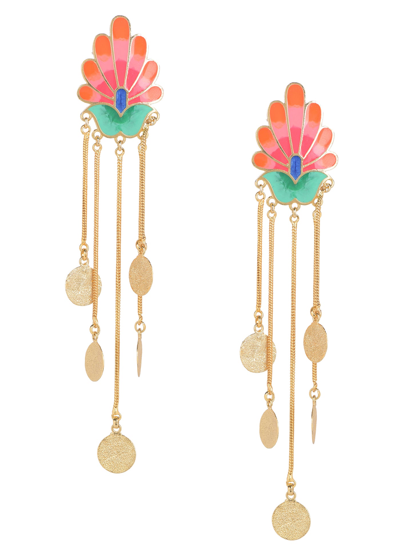 Royal bloom earrings