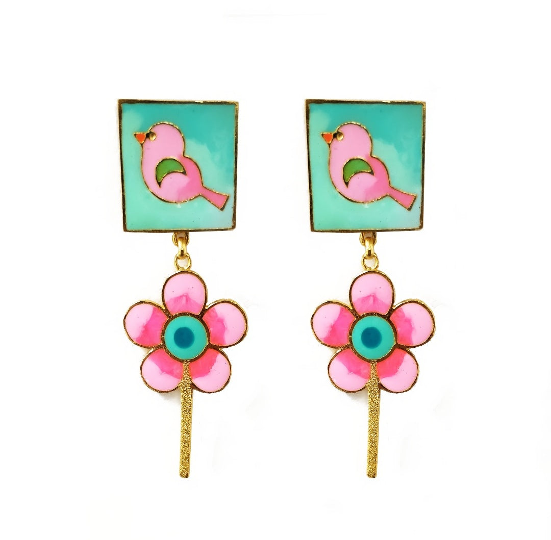 Happy Birdie earrings