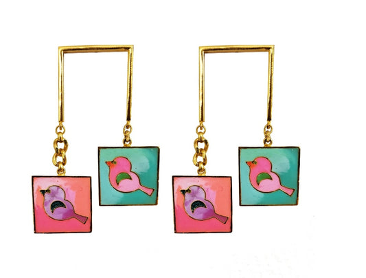 Chirpy bird danglers