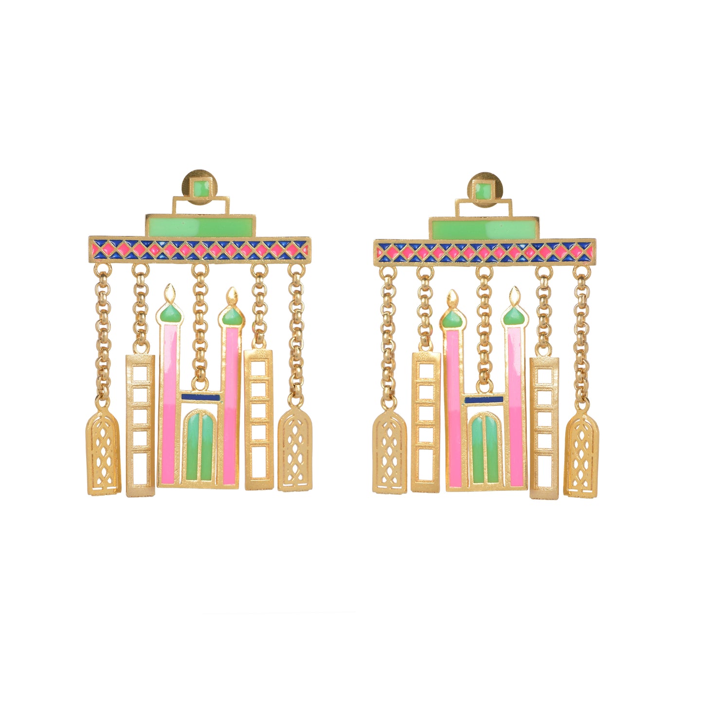 The grand skyline earrings