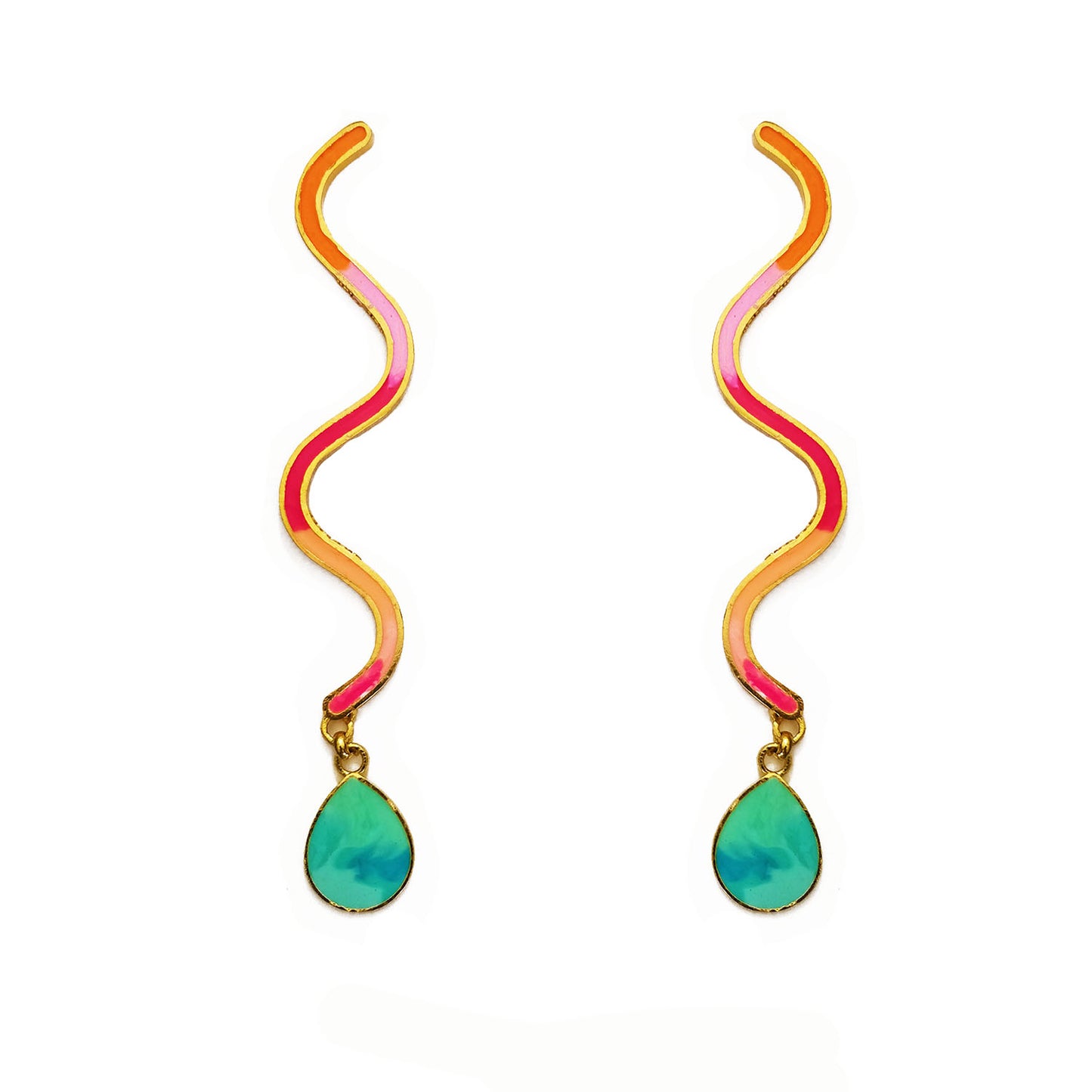 Drop earrings