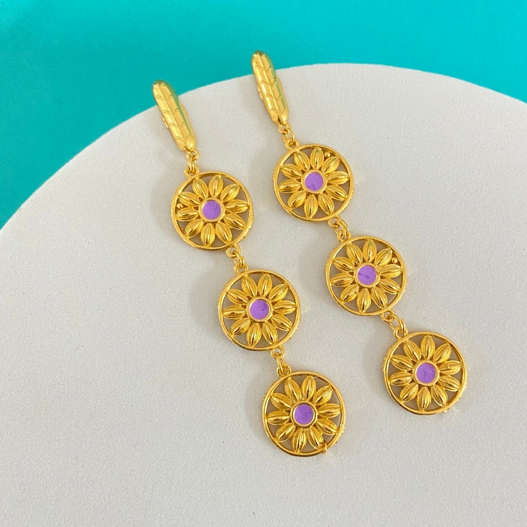 Sunbloom earrings