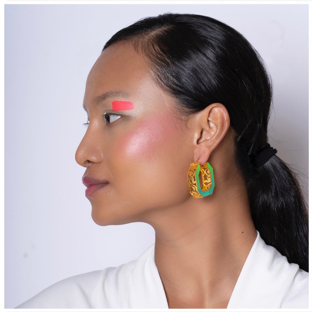 Royal Arabesque hoops