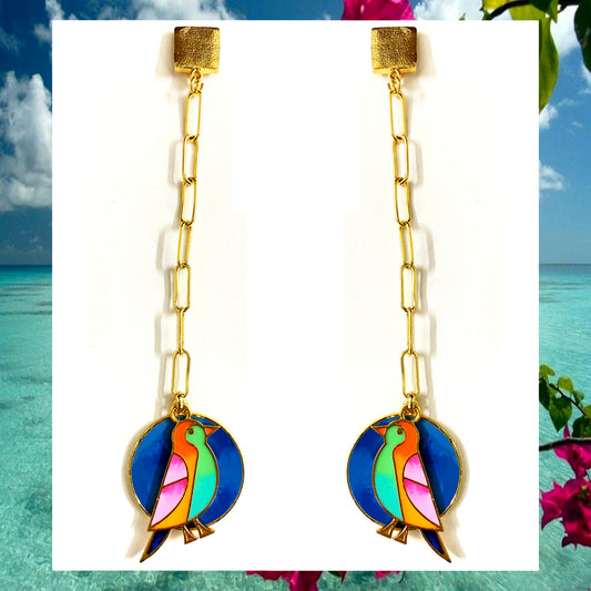 Tropical bird danglers