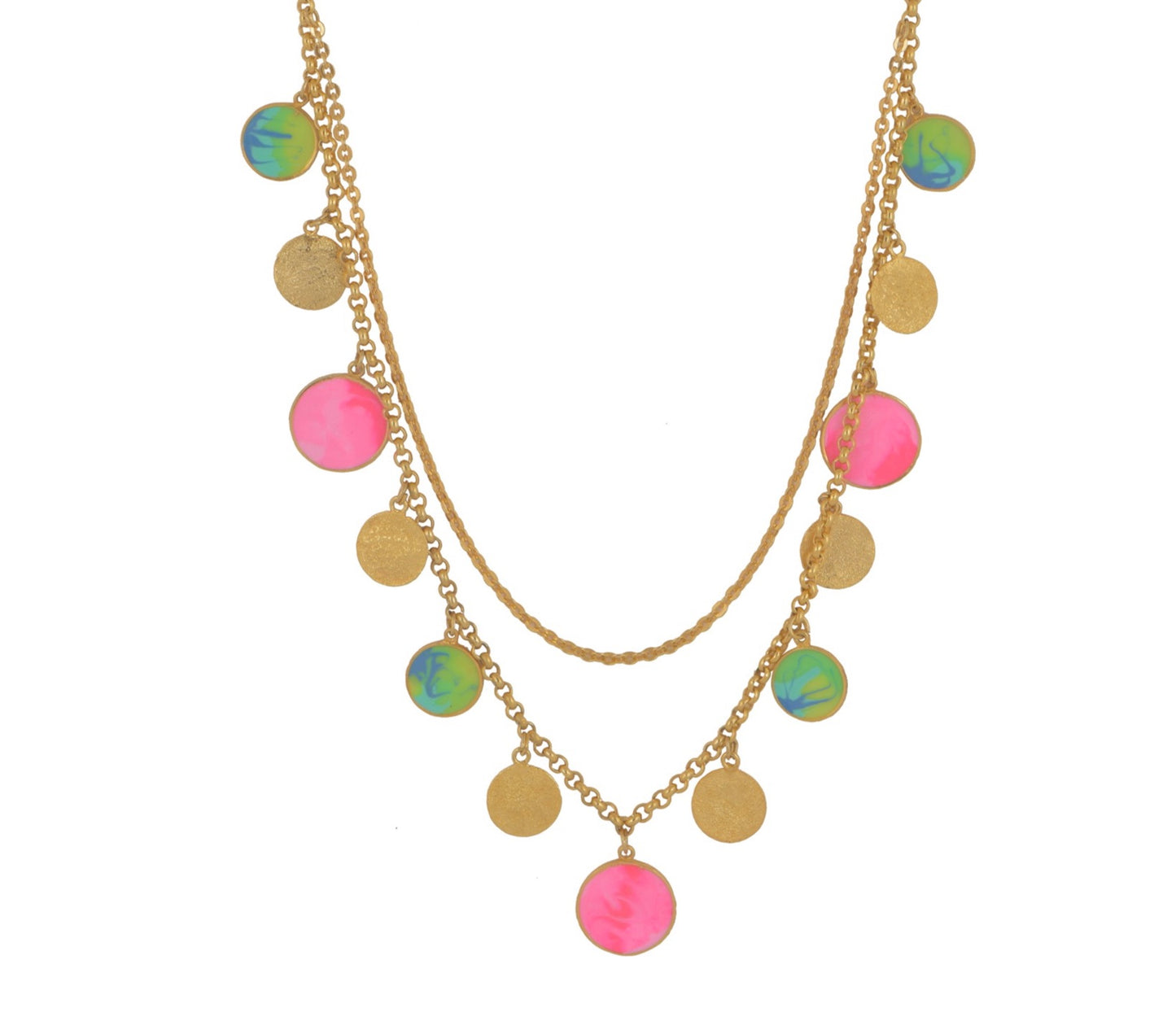 Colour carnival necklace