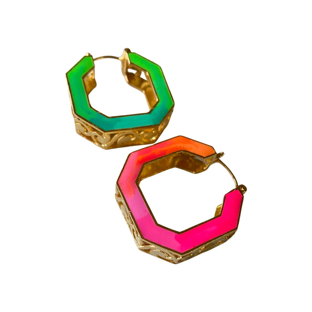 Royal Arabesque hoops