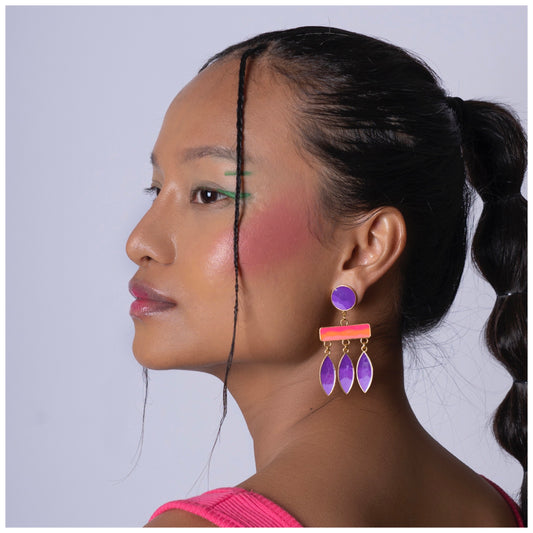 Marquise earrings